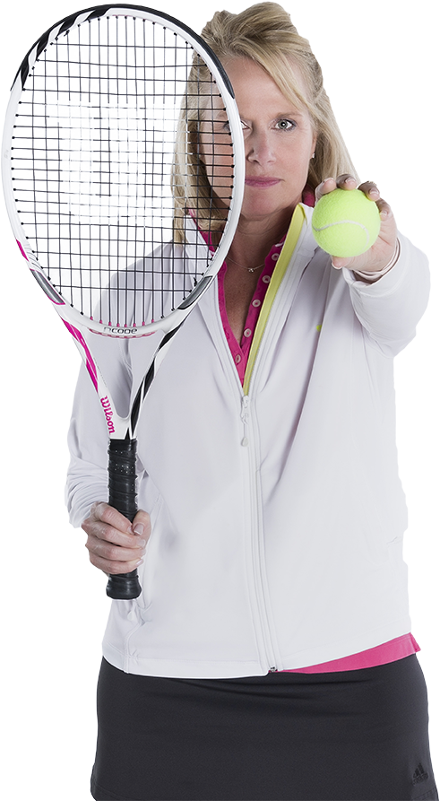 kimberly Blenckstone playing tennis